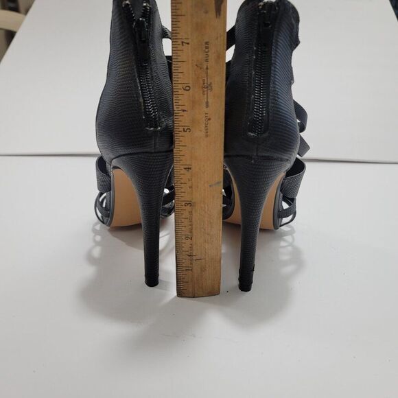 Steve Madden Women 5.5M Stiletto Heel Black Mobwife Whimsigoth‎ Officesiren Y2K - Picture 4 of 11